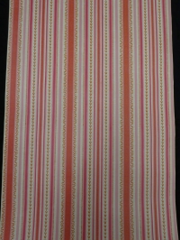 oranje roze geometrisch vintage behang