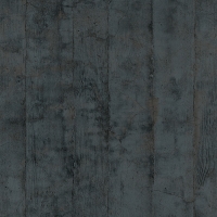 Anthracite-grey wood plank imitation wallpaper