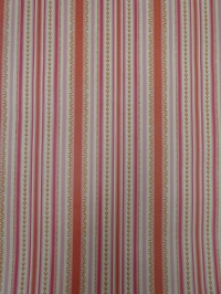 orange pink geometric vintage wallpaper