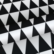 ESTA behang zwart wit driehoeken