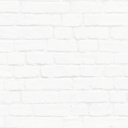 White bricks wallpaper