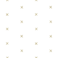 ESTA wallpaper white with golden crosses