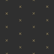 ESTA wallpaper black with golden crosses