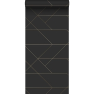 ESTA wallpaper black with golden lines