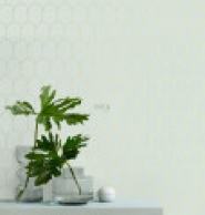 ESTA art deco wallpaper mint green with golden arches