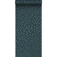 ESTA wallpaper dark blue with golden dots