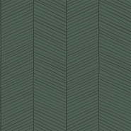 ESTA wallpaper green herringbone