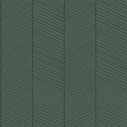 Papier peint à chevrons vert et noir