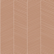 Papier peint à chevrons terracotta