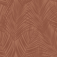 ESTA wallpaper palmleaves terracotta