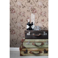 ESTA wallpaper flowers vintage style old pink