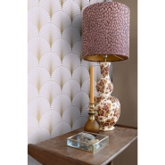 ESTA art deco wallpaper lilac and gold