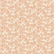 ESTA wallpaper with little flowers in terracotta