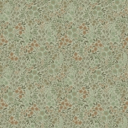 ESTA behang vergrijsd groene bloemetjes