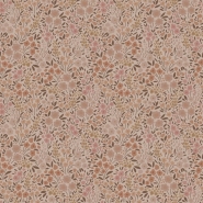 ESTA wallpaper little flowers in terracotta pink