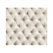Twine linen tufted fabric wallpaper
