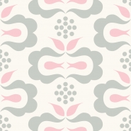 pink grey geometric figure