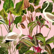 Premium wallpaper Beverly Hills Flamingo