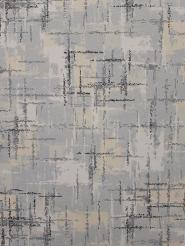 Grijs, beige en zwart jaren '50 behang