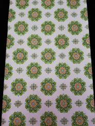 vintage floral wallpaper green