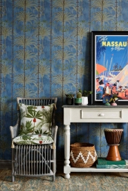 Premium wallpaper Havanna Regatta Blue