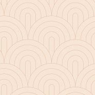 Papier peint arches beige-cuivre