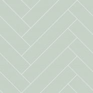 Mint-white chevron wallpaper