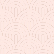 Papier peint arches rose-or