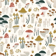 papier peint Lilipinso champignons