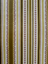 Groen en bruin vintage geometrisch behang