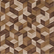 Unstructured cubes imitation wallpaper