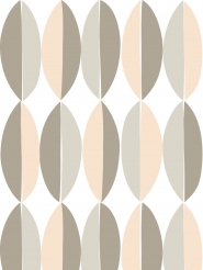 LAVMI wallpaper Ficus pink grey geometric figure