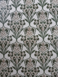 Dark green damask vintage wallpaper