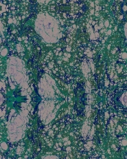 Premium wallpaper Marbled Green