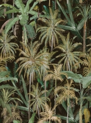 Premium wallpaper The Jungle Anthracite