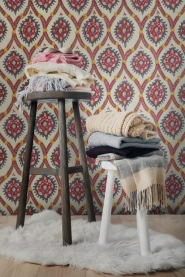 Premium wallpaper Ottoman Taupe