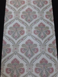 red brown grey damask wallpaper