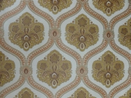 brown and red damask wallpaper