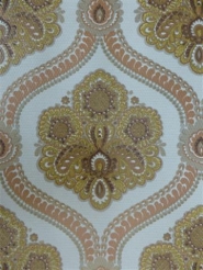 brown and red damask wallpaper