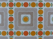 orange brown geometric wallpaper