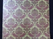 bronze bordeaux medallion wallpaper