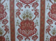 vintage damask wallpaper red