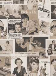 Retro Ads Sepia