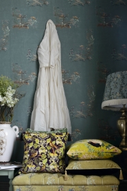 Papier peint de luxe Chinoiserie blanc