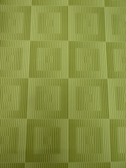 geometrisch vintage behang groen