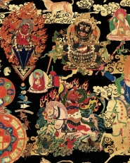 Papier peint de luxe Dragons de Tibet