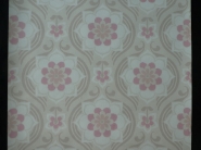 Grey pink damask vintage wallpaper