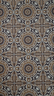 brown flowers vintage wallpaper