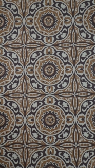 brown flowers vintage wallpaper