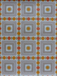 orange brown geometric wallpaper